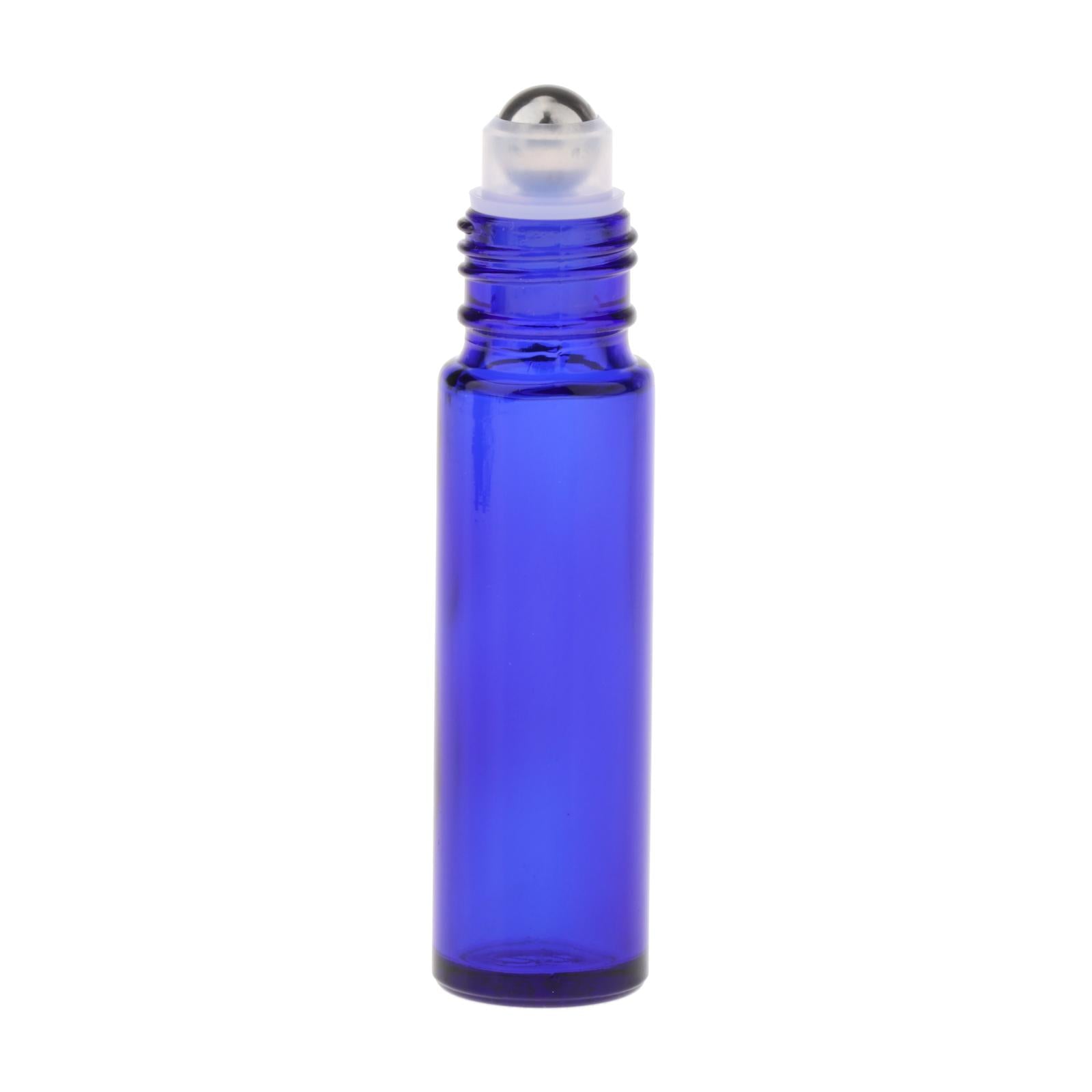 24 Pcs 10ml  Roll on Bottles Essential Oil Roller Bottles Blue