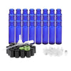 24 Pcs 10ml  Roll on Bottles Essential Oil Roller Bottles Blue