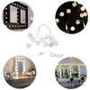 Hollywood Style LED Vanity Mirror Lights for Makeup  10 Bulbs White light