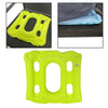 Square Air Inflatable Seat Cushion Pain Relief for Office Home Seat green