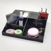 Eyelash Grafting Tool Display Stand Rack Storage Case Organizer Black