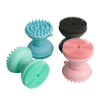 Shampoo Scalp Shower Body Washing Hair Massager Brush Comb Silicone Green