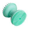 Shampoo Scalp Shower Body Washing Hair Massager Brush Comb Silicone Green