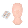 Silicone Mannequin Head Practice False Eyelash Model Tool Mannequin head Eye