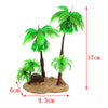 Artificial Plastic Aquarium Plants - Coconut Tree - Different Designs 04