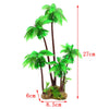 Artificial Plastic Aquarium Plants - Coconut Tree - Different Designs 06