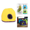 Winter Warm Plush Birds Parrot Nest Hammock Cave Cage Warm Hanging Bed S