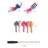 15pcs Cat Toys Variety Toy Set Cat Feather Teaser Colorful Bells Balls