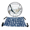 Cat Hammock Bed Swing Comfy Dog Pet Cats Hanging Fun Pets Furniture Beds Summer Navy Blue L