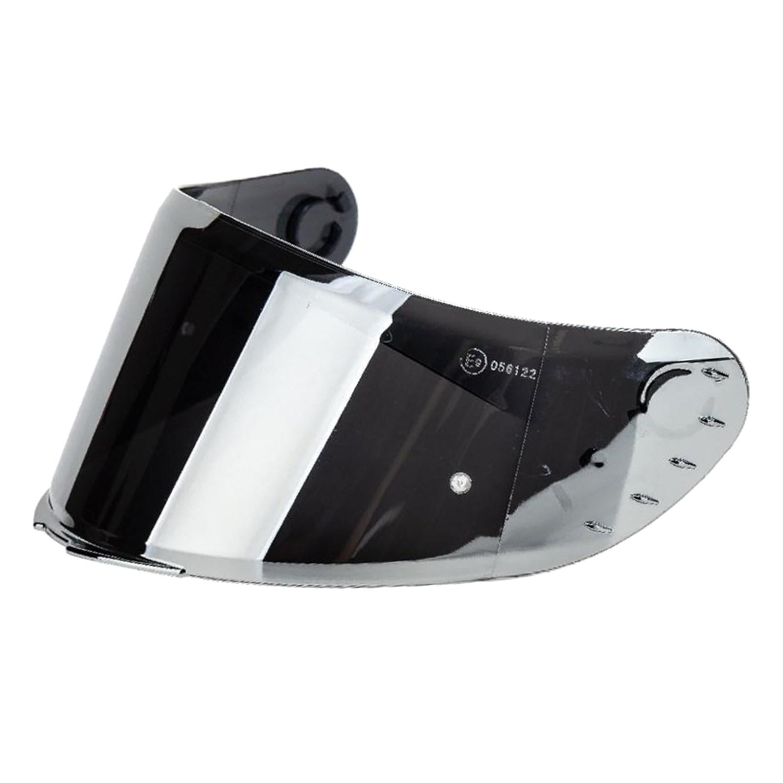 Anti-UV Full Face Shield Visor for Blade-2 Motorcycle Helmets Silver Plated