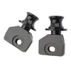 2x Chain Screw Rocker Reel Slider for Honda CB650R CBR650R 14-19 Black