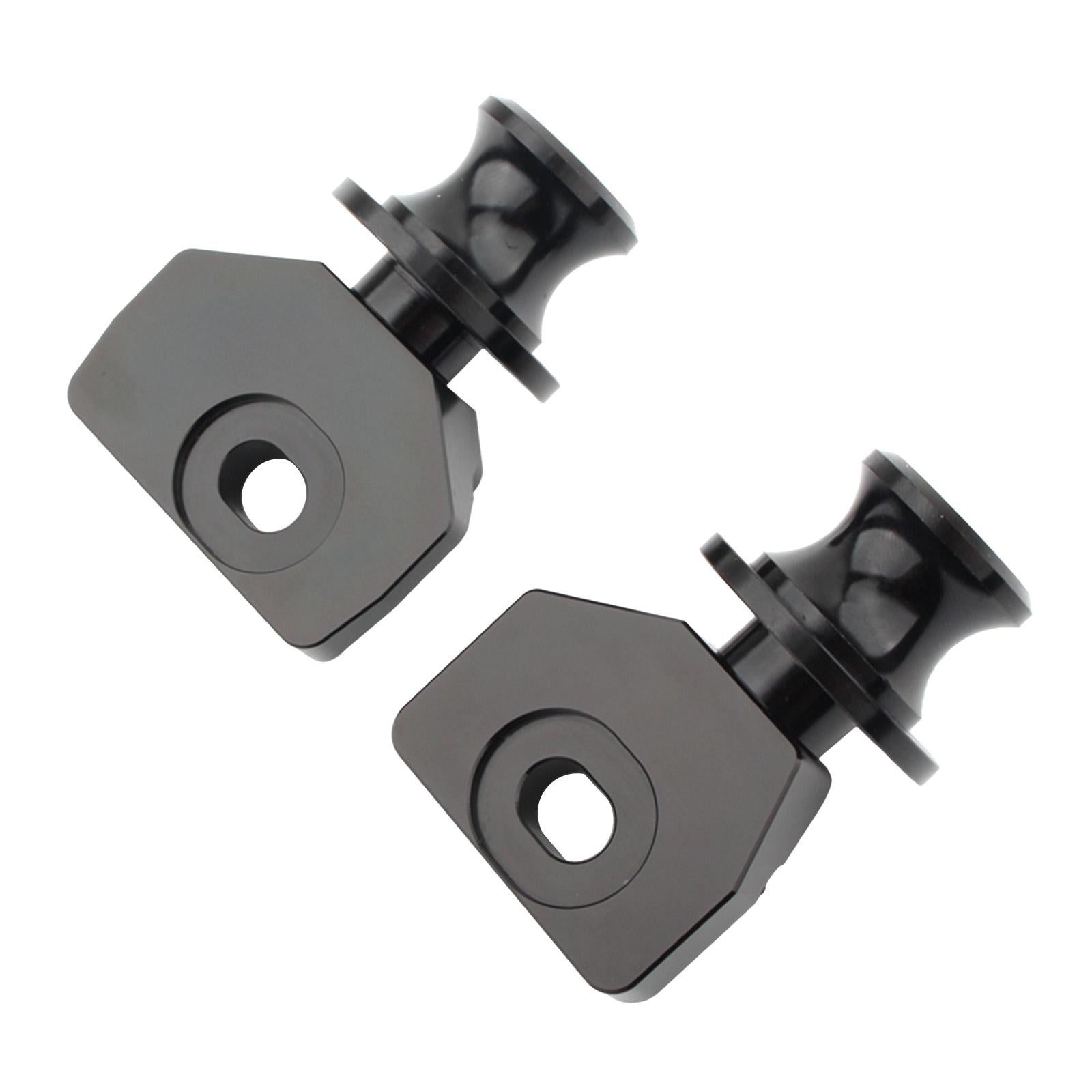 2x Chain Screw Rocker Reel Slider for Honda CB650R CBR650R 14-19 Black