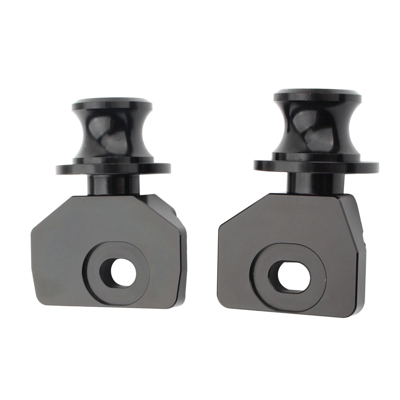 2x Chain Screw Rocker Reel Slider for Honda CB650R CBR650R 14-19 Black