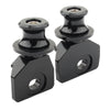 2x Chain Screw Rocker Reel Slider for Honda CB650R CBR650R 14-19 Black