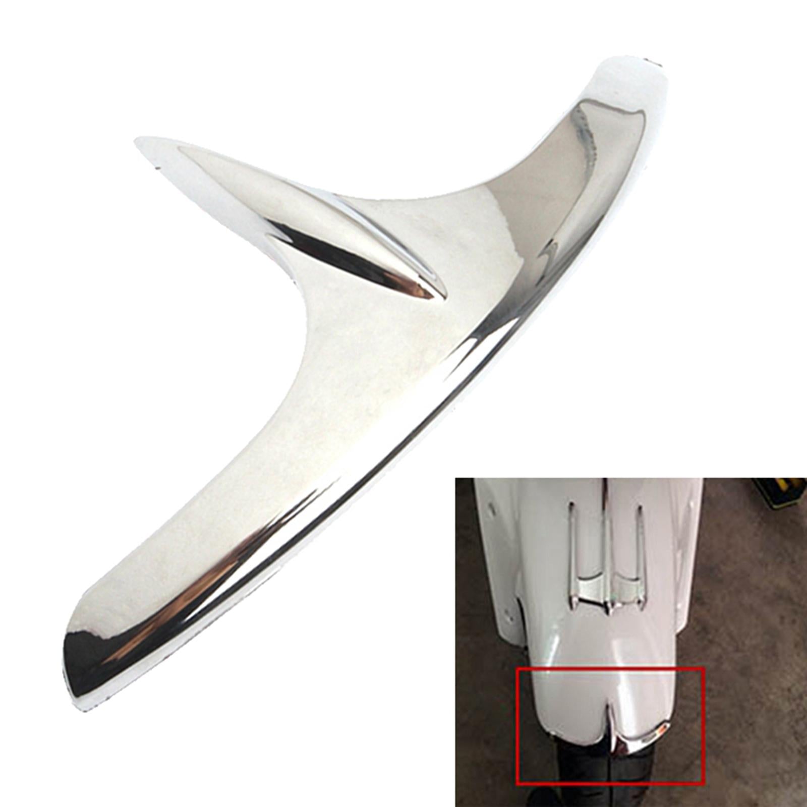 Chrome Front Fender Tip Trim For Honda GL1800 Goldwing 2001-2017