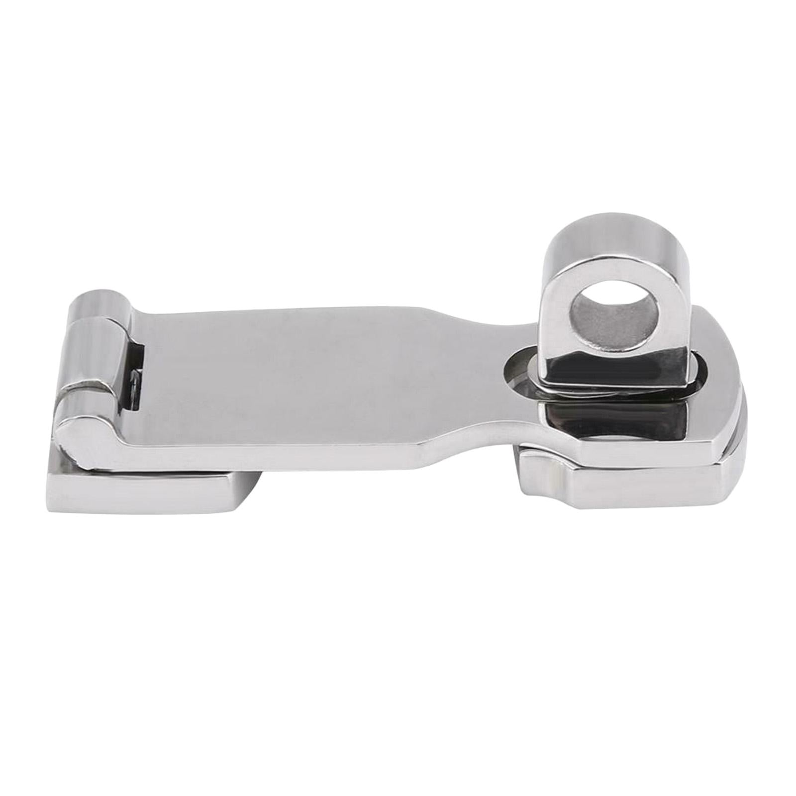 Stainless Steel Flush Door Hatch Folding Bending Hinge Marine 7.6x2.6cm