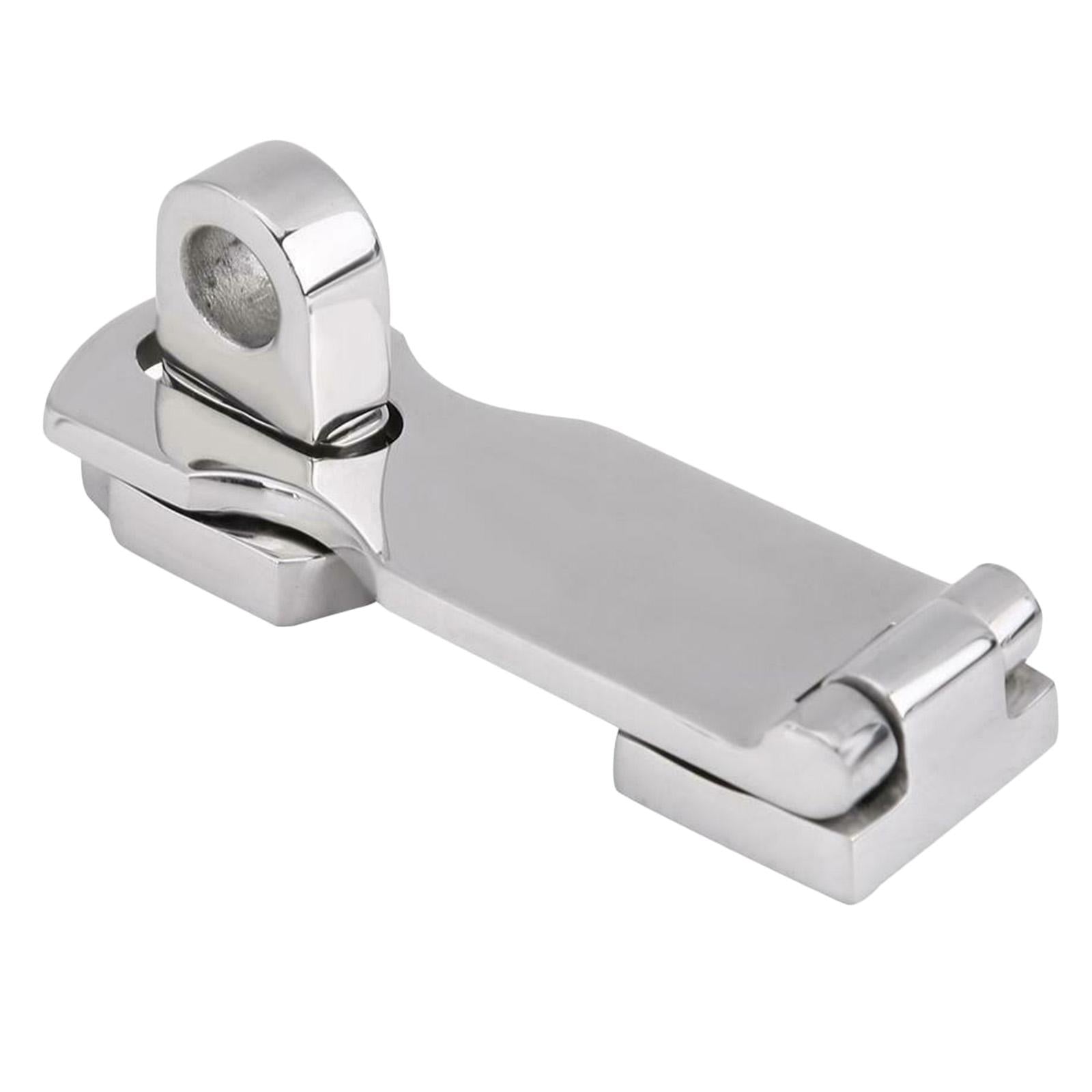 Stainless Steel Flush Door Hatch Folding Bending Hinge Marine 7.6x2.6cm