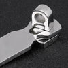 Stainless Steel Flush Door Hatch Folding Bending Hinge Marine 7.6x2.6cm