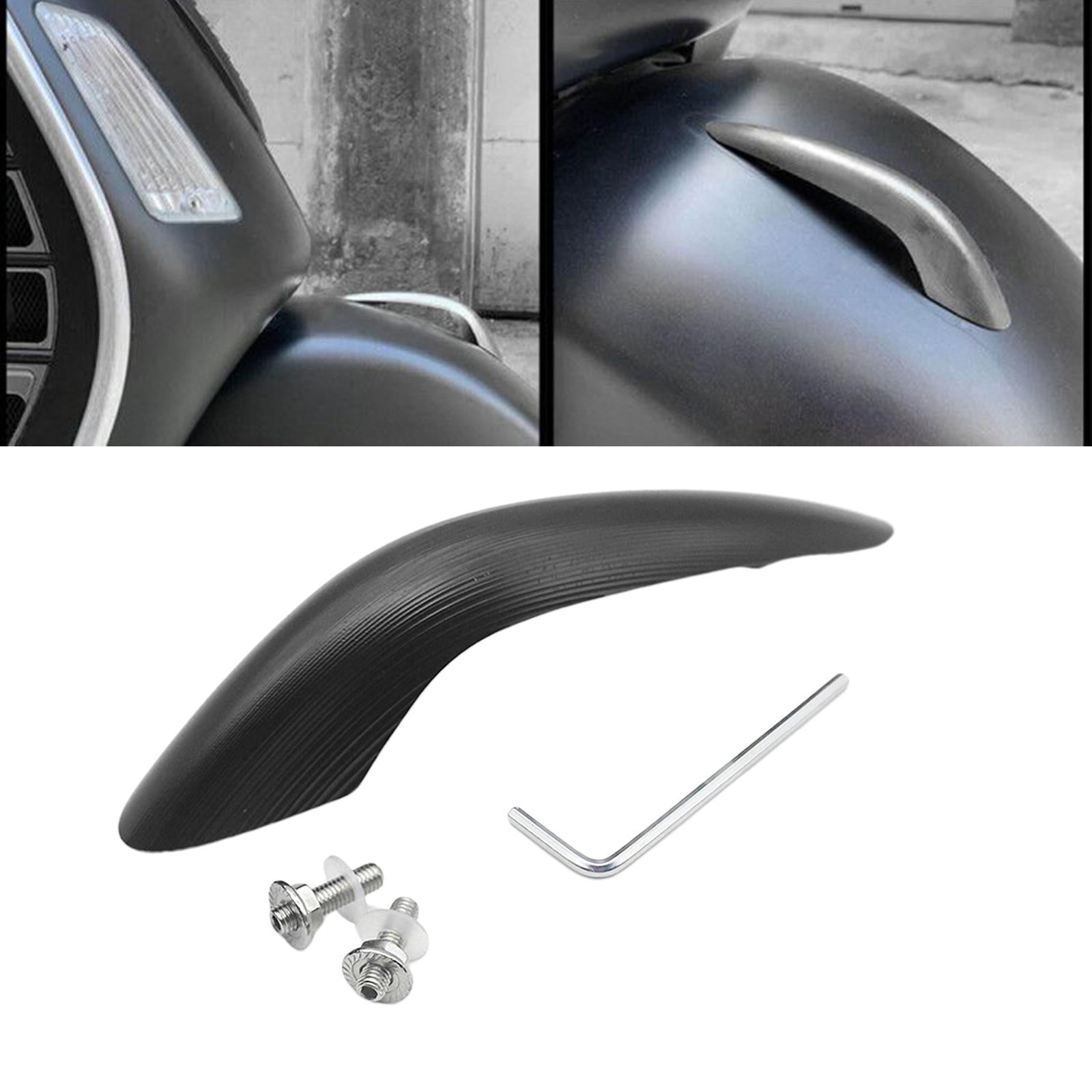 Front Fender Nose Decorater Beak Decor for Vespa GTS GTV 250 300 Black