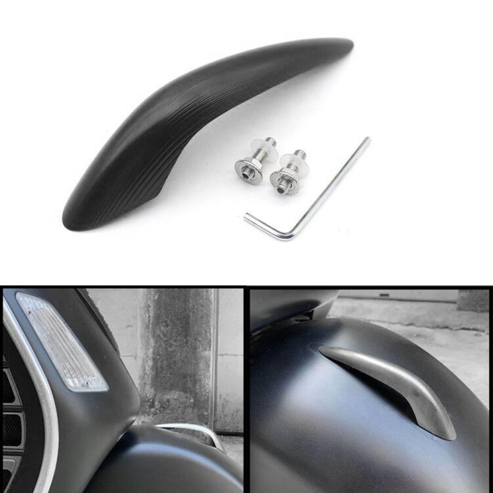 Front Fender Nose Decorater Beak Decor for Vespa GTS GTV 250 300 Black