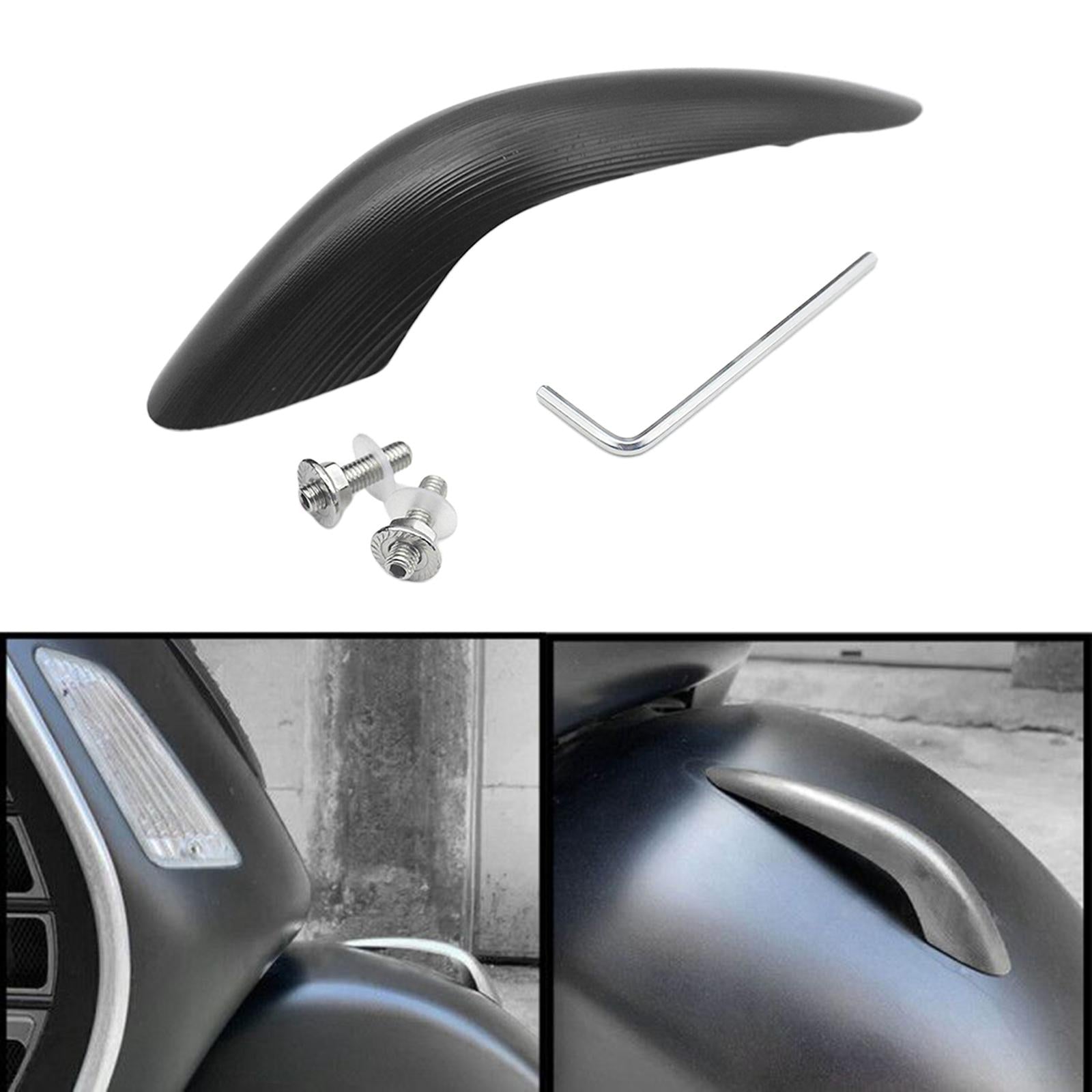 Front Fender Nose Decorater Beak Decor for Vespa GTS GTV 250 300 Black