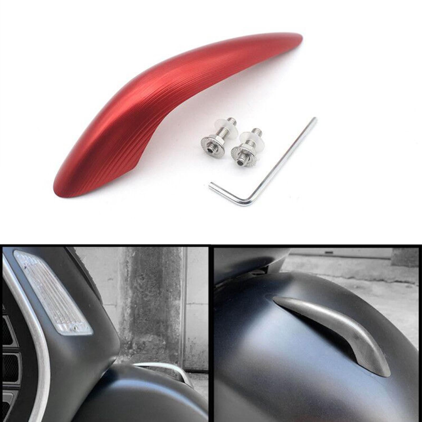 Front Fender Nose Decorater Beak Decor for Vespa GTS GTV 250 300 Red