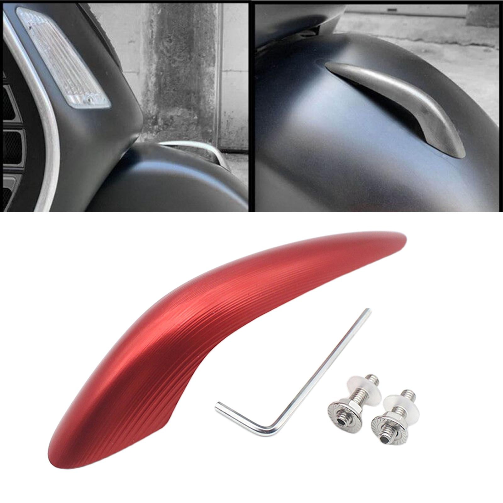 Front Fender Nose Decorater Beak Decor for Vespa GTS GTV 250 300 Red