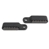 2pcs LED Turn Signal Indicator Blinker DC 12V Amber For Cruiser  black