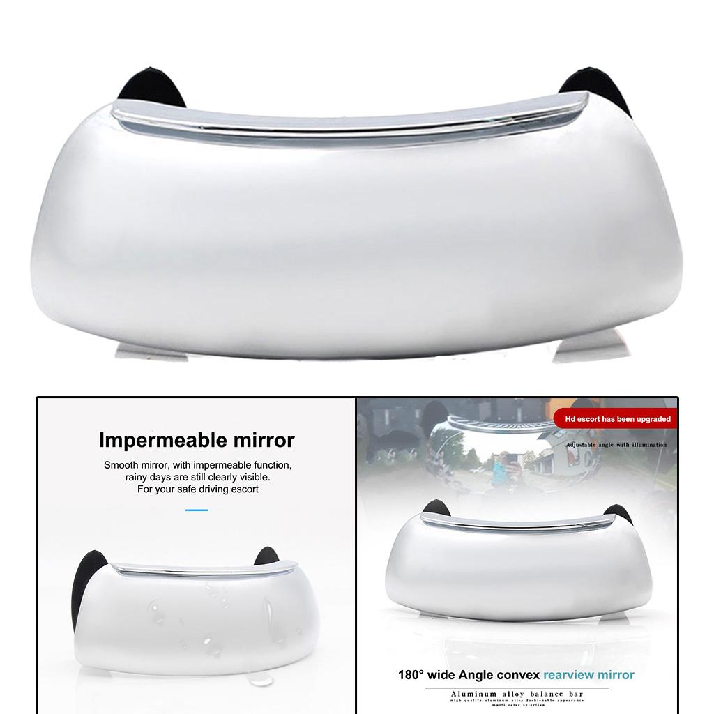 Convex 180 Degree Motorcycle Wide-angle Rearview Mirror Blind Spot Mirror