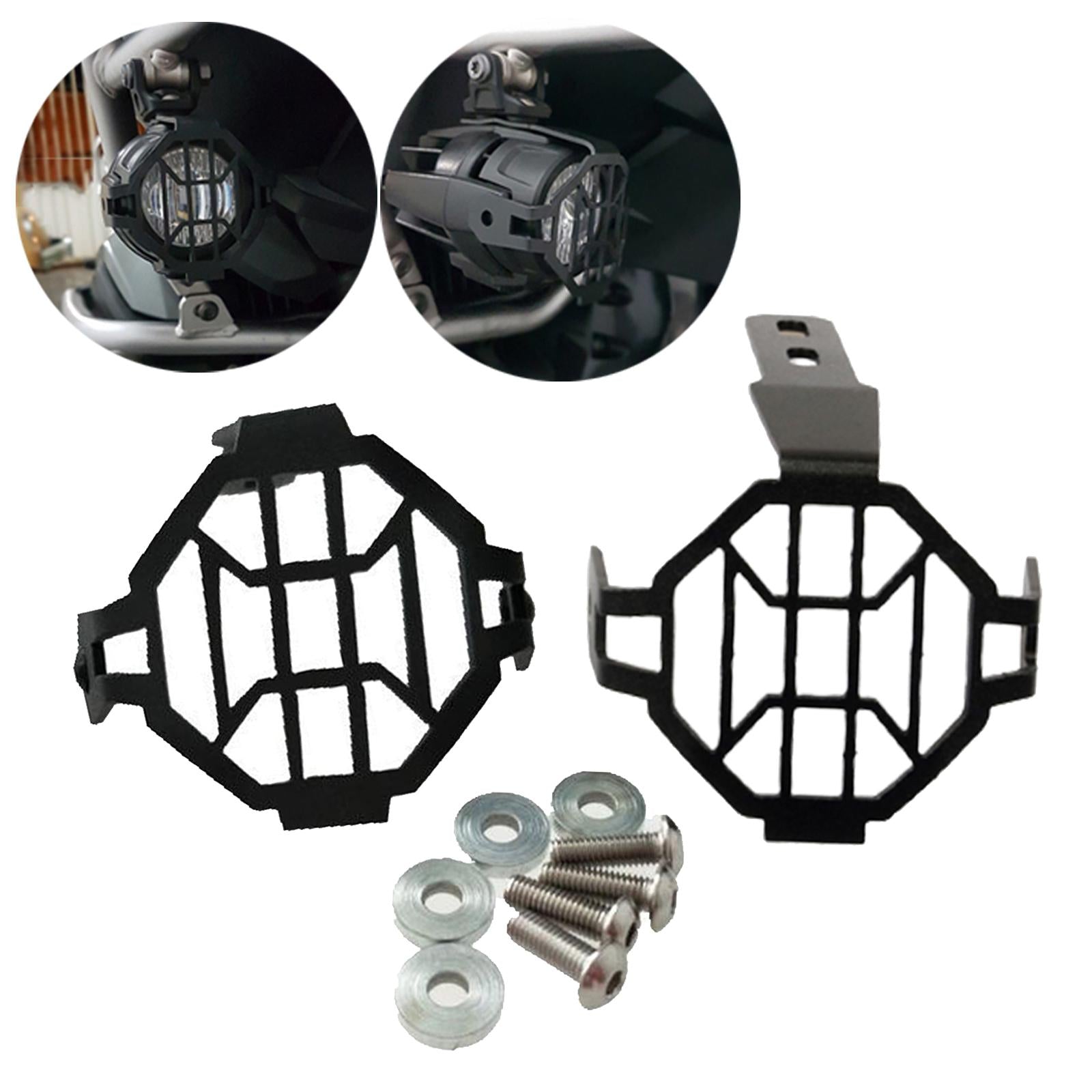 1pair Motorcycle Fog Lights Guards Cover for BMW R1200GS ADV Adventure