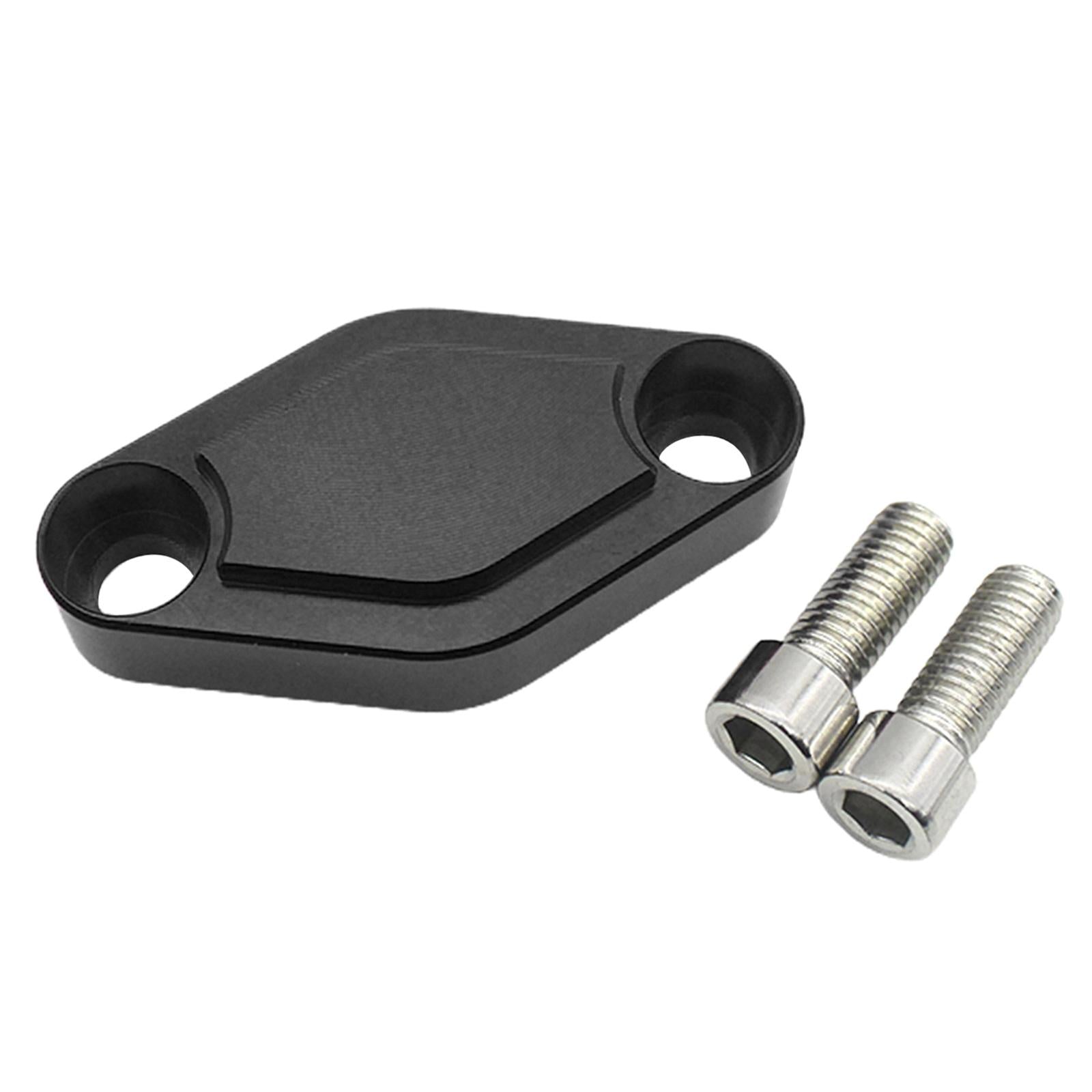 Parking Brake Block Off Plate Fit For Yamaha Raptor 125 250 YFZ450 YFZ450R Black