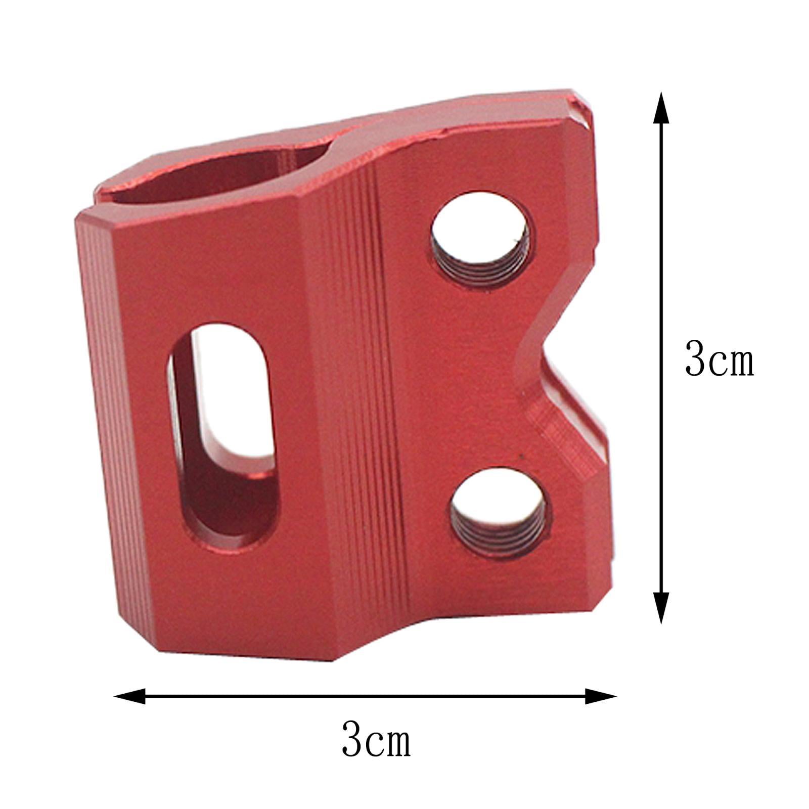 Front Brake Cable Clamp Guide for Honda 450R/X/RX 250L/M Yamaha YZF 65 250 Red