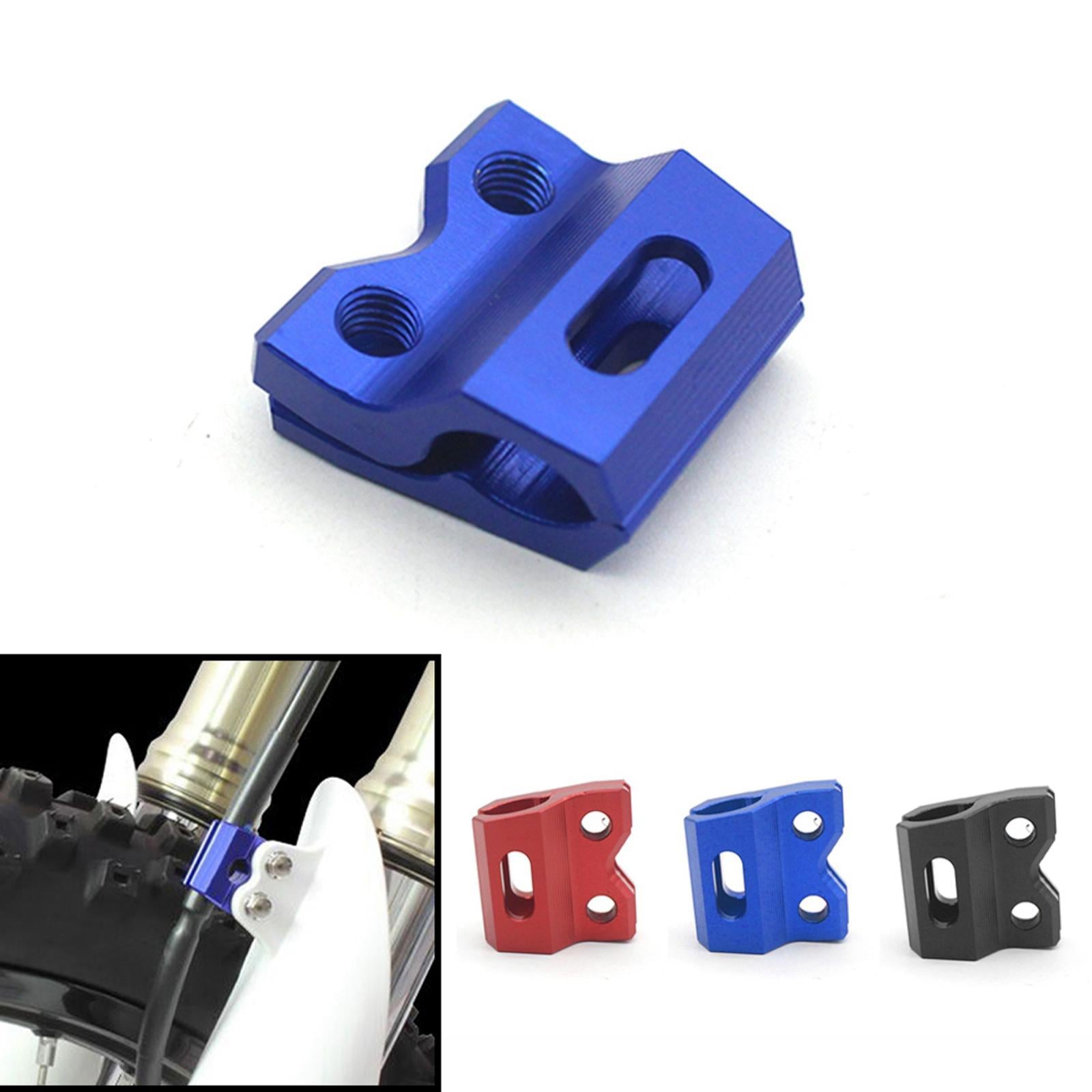 Front Brake Cable Clamp Guide for Honda 450R/X/RX 250L/M Yamaha YZF 65 250 Blue