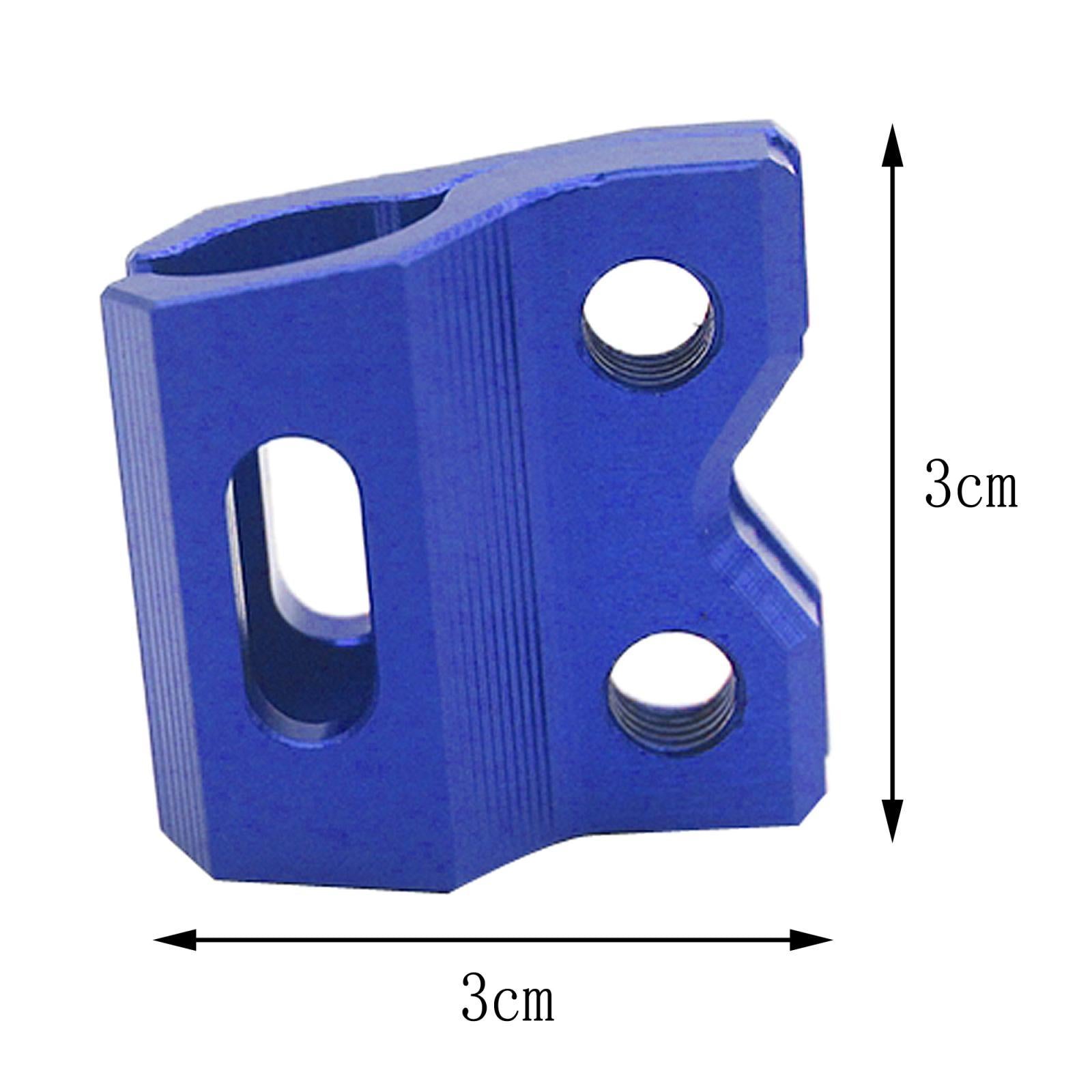 Front Brake Cable Clamp Guide for Honda 450R/X/RX 250L/M Yamaha YZF 65 250 Blue