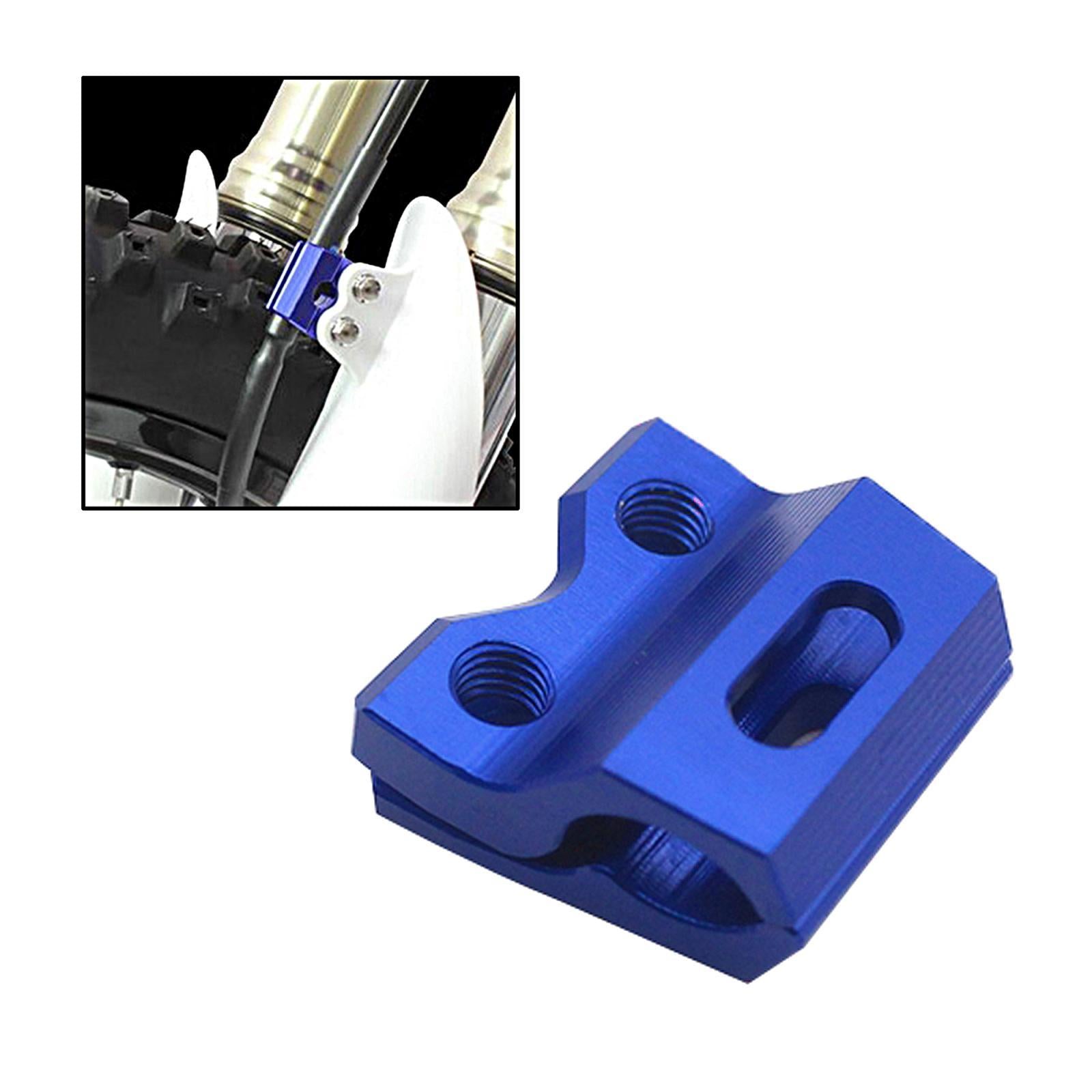 Front Brake Cable Clamp Guide for Honda 450R/X/RX 250L/M Yamaha YZF 65 250 Blue