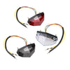 12V LED Motorcycle Brake Tail Turn Signal Indication Lamp Integrated Light