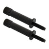 2Pieces Quick Release Tool Free Seat Bolts Aluminum for Triumph Scrambler Black