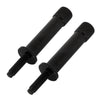 2Pieces Quick Release Tool Free Seat Bolts Aluminum for Triumph Scrambler Black