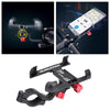 MTB Bicycle Aluminum Handlebar Cell Phone Holder Mount Black 01