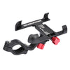 MTB Bicycle Aluminum Handlebar Cell Phone Holder Mount Black 01