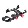 MTB Bicycle Aluminum Handlebar Cell Phone Holder Mount Black 01