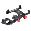 MTB Bicycle Aluminum Handlebar Cell Phone Holder Mount Black 01