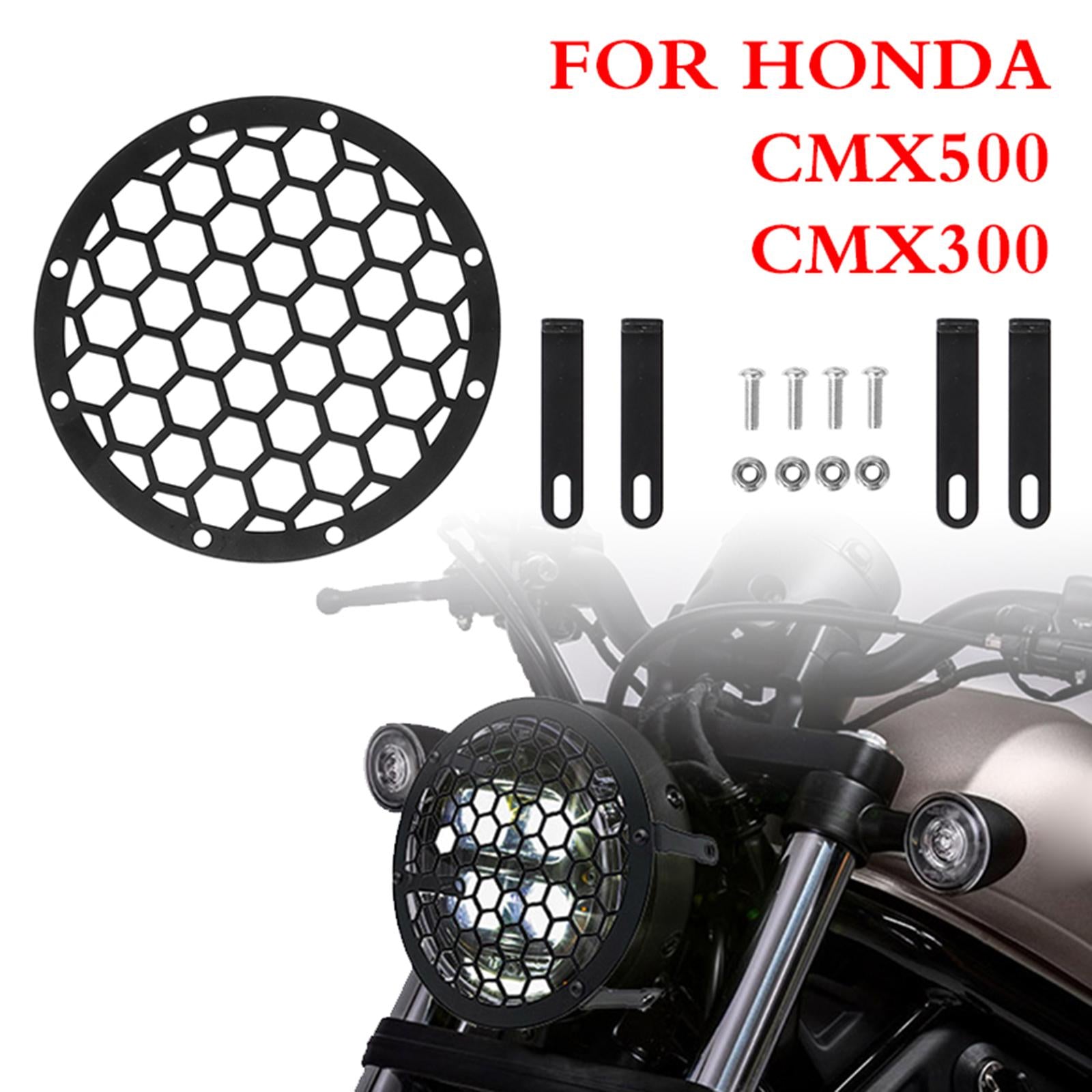 Headlight Grill Cover for Honda CMX500 300 17-20  Grid A