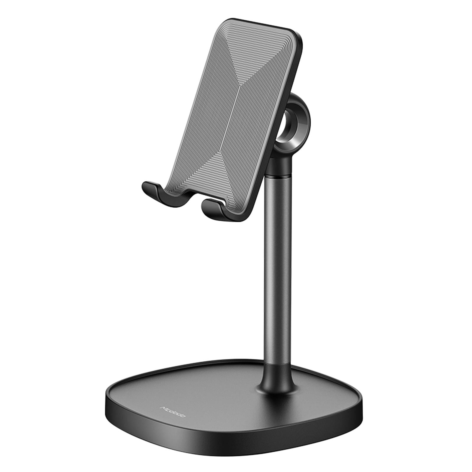 Angle Height Adjustable Tablet Mobile Cell Phone Stand  black