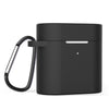 For Xiaomi Air2 Air2s Air 2 2s Earphone Case Shell  black with Carabiner