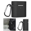 For Xiaomi Air2 Air2s Air 2 2s Earphone Case Shell  black with Carabiner