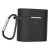 For Xiaomi Air2 Air2s Air 2 2s Earphone Case Shell  black with Carabiner