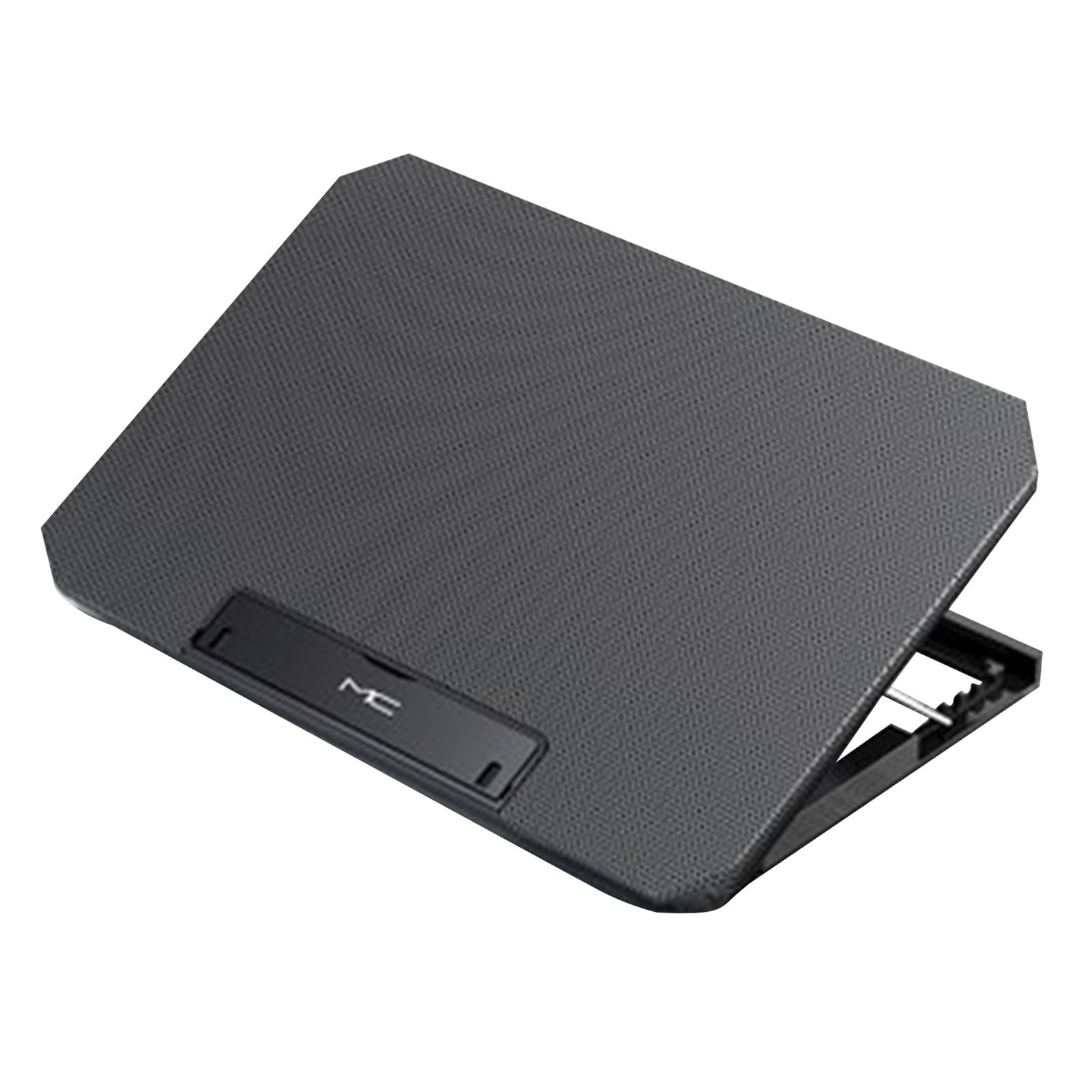 Portable 15.6"-17" Notebook Laptop Cooler Pad Stand 2 Fans 2 USB Ports