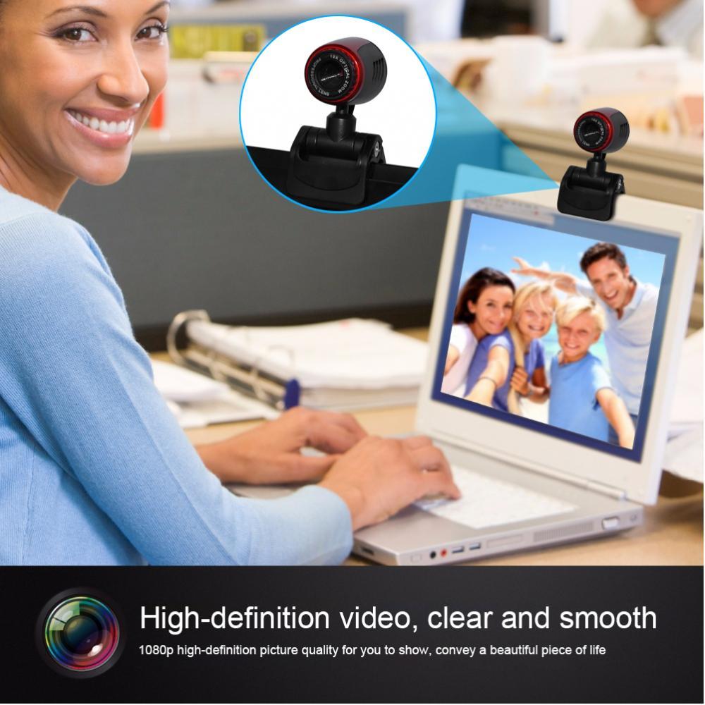 Desktop Webcam with Mic Camera for PC Video Conferencing Laptop Desktop Mac