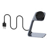 Charger Dock Cradle Stand Adapter for Garmin Fenix 6 Watch Grey Left Port